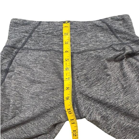 Patagonia Base Layer Centered Space Dye Gray Women's 7/8 Leggings Warm Medium - Picture 7 of 8